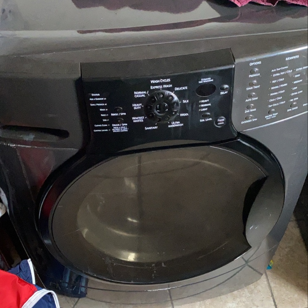 Washer and dryer